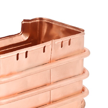 16L flue gas heat exchanger copper box water heater accessories gas water heater exchanger wall mounted boiler exchanger