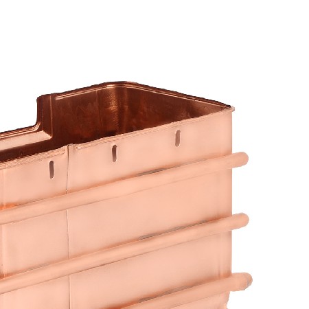 Cross border flue 12L heat exchanger copper gas water heater accessories household fireplace heater heat exchanger wholesale