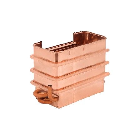 Smoke duct 14L water heater heat exchanger oxygen free copper pure copper water tank household gas constant temperature water heater accessories