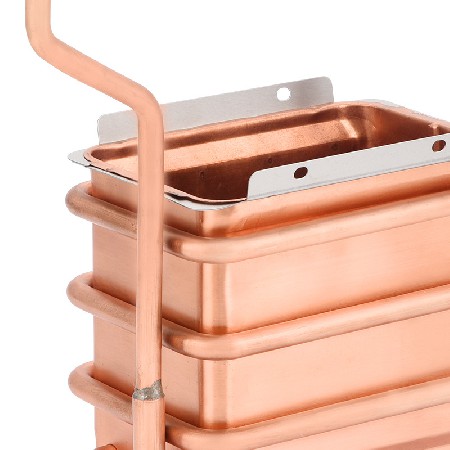 Long 6-row heat exchanger, water heater, heat exchanger, gas water heater accessories, spot oxygen free copper pure copper water tank