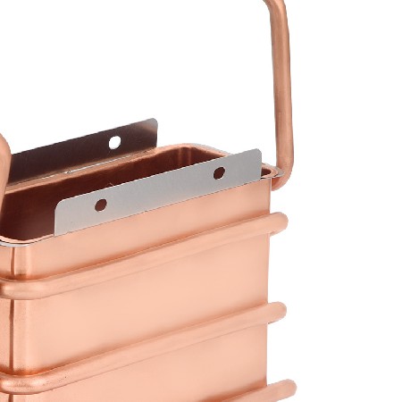 Cross border water heater short 4-row heat exchanger copper box gas water heater accessories fireplace household heat exchanger