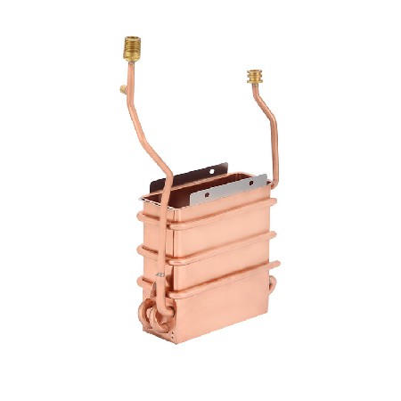 Cross border water heater short 4-row heat exchanger copper box gas water heater accessories fireplace household heat exchanger