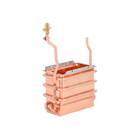 Long 7-row heat exchanger, heat exchanger, fuel water heater accessories, spot wholesale, oxygen free pure copper water tank