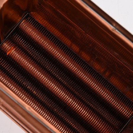Cross border long 5-row heat exchanger gas water heater heat exchanger household water heater accessories wholesale in large quantities