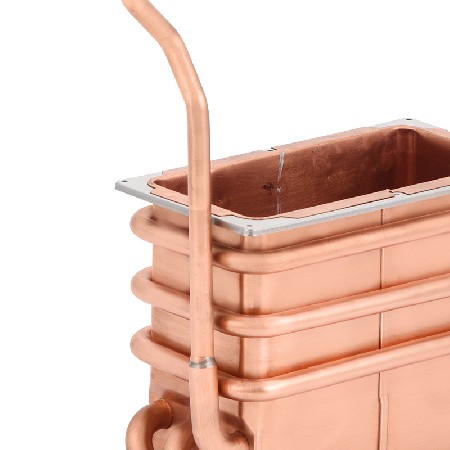 Strong drum 11 row heat exchanger gas water heater accessories spot wholesale all copper water tank manufacturer direct supply