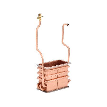 Strong drum 11 row heat exchanger gas water heater accessories spot wholesale all copper water tank manufacturer direct supply