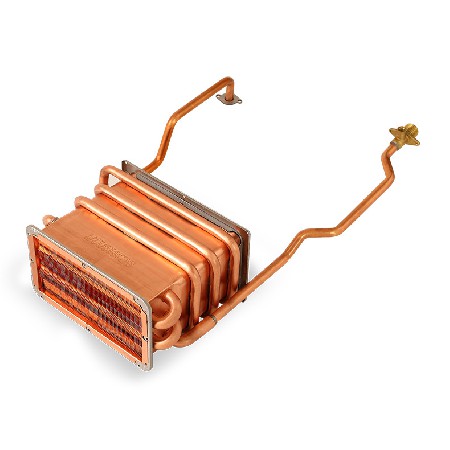 Strong drum 12 row strong exhaust gas water heater water tank heat exchanger oxygen free copper pure copper water tank