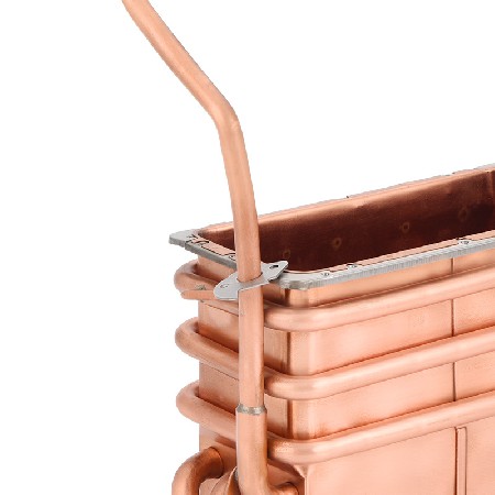 Hot water heater, heat exchanger, strong drum, 12 rows processing, gas water heater accessories customization, customized according to drawings and samples