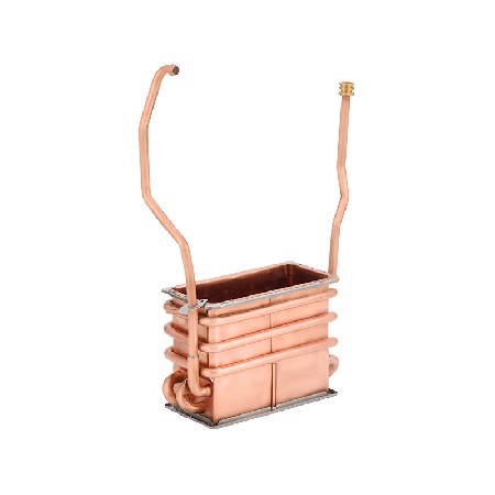 Hot water heater, heat exchanger, strong drum, 12 rows processing, gas water heater accessories customization, customized according to drawings and samples