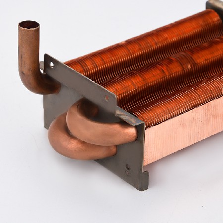 New type of short 6-row heat exchanger, row heat exchanger, gas water heater accessories, fireplace exchange tube heat exchanger