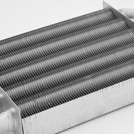 Cross border exclusive single function wall mounted boiler accessories, tube heat exchanger, gas heating water heater accessories