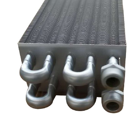 Wall mounted boiler main heat exchanger for heating and hot water dual-use, 6-tube dual function wall mounted boiler heat exchanger, copper water tank processing