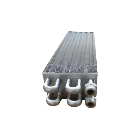 Wall mounted boiler main heat exchanger for heating and hot water dual-use, 6-tube dual function wall mounted boiler heat exchanger, copper water tank processing