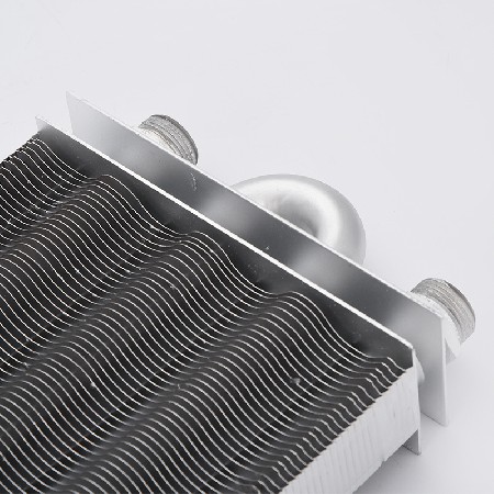 Cross border exclusive 4-tube modular furnace gas water heater accessories, modular furnace heat exchanger wholesale, tubular heat exchanger